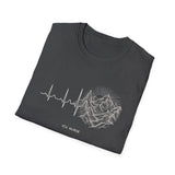 Surreal ICU Nurse Shirt, Monitor to Mountains Illusion Art Tee, ICU Nurse Gift, Critical Care Nurse Tee, Nurse Week Gift