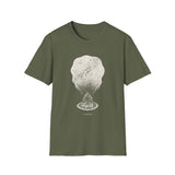 Surreal Camper Shirt, Campfire to Stars Illusion Art Tee, Camper Gift, Camping Tee, Outdoor Lover Gift