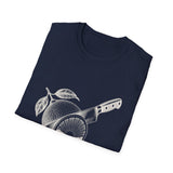 Surreal Chef Shirt, Lemon Sunrise Illusion Art Tee, Chef Gift, Vintage Engraving Tee