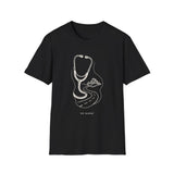 Surreal ER Nurse Shirt, Stethoscope to Road Illusion Art Tee, ER Nurse Gift, Emergency Nurse Tee, Nurse Week Gift