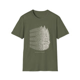 Surreal Software Engineer Shirt, Code to Forest Illusion Art Tee, Programmer Gift, Software Developer Tee, Coder Gift