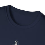 Surreal Christmas Shirt, Christmas Tree Candle Illusion Art Tee, Christmas Gift, Winter Holiday Tee