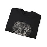 Surreal Bookish Sweatshirt, Book Boat Illusion Art Crewneck, Book Lover Gift, Reader Tee, Dark Academia Shirt