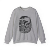 Surreal Bookish Sweatshirt, Book Lighthouse Illusion Art Crewneck, Book Lover Gift, Reader Tee, Dark Academia Shirt