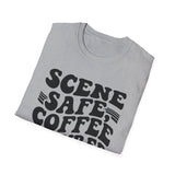 Scene Safe, Coffee Secured Shirt, Funny EMT Shirt, EMT Gift, Paramedic Tee, First Responder Gift