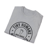 Tiny Humans, Huge Saves Shirt, Funny NICU Nurse Shirt, Neonatal Nurse Gift, NICU Christmas Tee, Nurse Gift