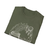 Surreal Sourdough Shirt, Starter to Balloons Illusion Art Tee, Sourdough Starter Gift, Bread Baker Tee