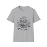 Surreal Christmas Shirt, Snow Globe Village Illusion Art Tee, Christmas Gift, Winter Holiday Tee