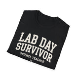 Lab Day Survivor Shirt, Funny Science Teacher Shirt, Science Teacher Gift, Teacher Tee, Back to School Gift
