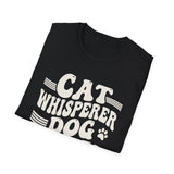 Cat Whisperer, Dog Hugger Shirt, Funny Vet Tech Shirt, Vet Tech Gift, Veterinary Technician Tee, Vet Clinic Gift