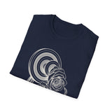 Surreal Combat Archery Shirt, Target to Flower Illusion Art Tee, Archery Gift, Archer Tee, Combat Archery Gift