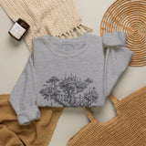 Surreal Fantasy Sweatshirt, Tree City Illusion Art Crewneck, Whimsical Dreamer Tee, Fantasy Lover Gift