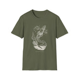 Surreal Vegetable Gardener Shirt, Carrot to Rocket Illusion Art Tee, Gardener Gift, Gardening Tee, Vegetable Garden Gift