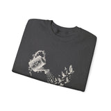 Surreal Garden Sweatshirt, Watering Can Birds Illusion Art Crewneck, Gardener Gift, Botanical Plant Tee