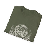Surreal Christmas Shirt, Snow Globe Village Illusion Art Tee, Christmas Gift, Winter Holiday Tee