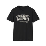 Spreadsheet Whisperer Shirt, Funny Accountant Shirt, Accountant Gift, CPA Tee, Tax Season Gift