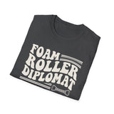 Foam Roller Diplomat Shirt, Funny Physical Therapy Shirt, PT Gift, Physical Therapist Tee, Rehab Team Gift