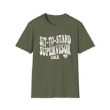 Sit-to-Stand Supervisor Shirt, Funny CNA Shirt, CNA Gift, Nursing Assistant Tee, Healthcare Worker Gift
