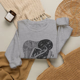 Surreal Bookish Sweatshirt, Endless Library Illusion Art Crewneck, Book Lover Gift, Reader Tee, Dark Academia Shirt