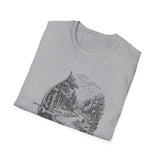 Surreal Combat Archery Shirt, Bow to River Bend Illusion Art Tee, Archery Gift, Archer Tee, Combat Archery Gift