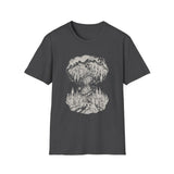 Surreal Space Shirt, Sky City Illusion Art Tee, Astronomy Tee, Space Lover Gift