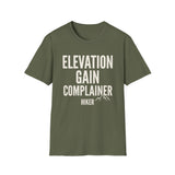 Elevation Gain Complainer Shirt, Funny Hiker Shirt, Hiker Gift, Hiking Tee, Outdoor Lover Gift