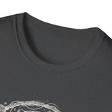 Surreal Cat Shirt, Cat Planet Illusion Art Tee, Cat Lover Gift, Vintage Engraving Cat Tee