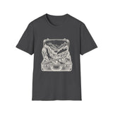 Surreal Travel Shirt, Suitcase Valley Illusion Art Tee, Adventure Gift, Wanderlust Tee