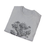 Surreal Fantasy Shirt, Tree City Illusion Art Tee, Whimsical Dreamer Tee, Fantasy Lover Gift
