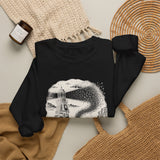 Surreal Bookish Sweatshirt, Book Lighthouse Illusion Art Crewneck, Book Lover Gift, Reader Tee, Dark Academia Shirt
