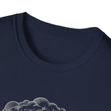 Surreal Celestial Shirt, Key to the Sky Illusion Art Tee, Moon Phase Tee, Mystical Witchy Gift