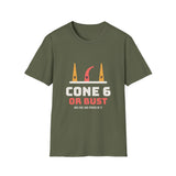 Cone 6 or Bust Shirt, Funny Pottery Shirt, Kiln Firing Ceramic Artist Gift, Potter Tee, Mid Fire Ceramics T-Shirt