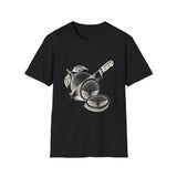 Surreal Chef Shirt, Lemon Sunrise Illusion Art Tee, Chef Gift, Vintage Engraving Tee
