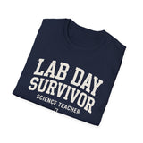 Lab Day Survivor Shirt, Funny Science Teacher Shirt, Science Teacher Gift, Teacher Tee, Back to School Gift