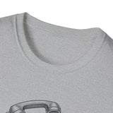 Surreal 911 Dispatcher Shirt, Phone Cord to River Illusion Art Tee, Dispatcher Gift, 911 Dispatcher Tee, Telecommunicator Gift