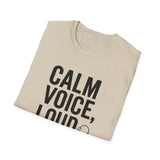 Calm Voice, Loud Coffee Shirt, Funny 911 Dispatcher Shirt, Dispatcher Gift, 911 Dispatcher Tee, Telecommunicator Gift