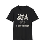 Crumb Shot or It Didn't Happen Shirt, Funny Sourdough Shirt, Sourdough Starter Gift, Bread Baker Tee, Homestead Baking Gift