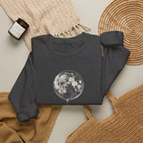 Surreal Celestial Sweatshirt, Moon Balloon Illusion Art Crewneck, Moon Phase Tee, Mystical Witchy Gift