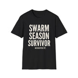 Swarm Season Survivor Shirt, Funny Beekeeper Shirt, Beekeeping Gift, Beekeeper Tee, Honey Lover Gift