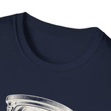 Surreal Celestial Shirt, Star Hourglass Illusion Art Tee, Moon Phase Tee, Mystical Witchy Gift