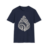 Surreal Ocean Shirt, Seashell City Illusion Art Tee, Sailing Tee, Ocean Lover Gift