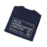 Prior Authorization Survivor Shirt, Funny Pharmacy Tech Shirt, Pharmacist Gift, Pharmacy Technician Tee, Pharmacy Week Gift