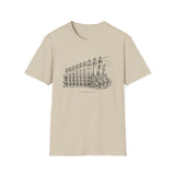 Surreal Phlebotomist Shirt, Tubes to Lighthouses Illusion Art Tee, Phlebotomy Gift, Lab Week Tee