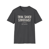 Trail Snack Strategist Shirt, Funny Hiker Shirt, Hiker Gift, Hiking Tee, Outdoor Lover Gift