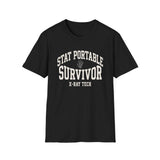 STAT Portable Survivor Shirt, Funny X-Ray Tech Shirt, Radiology Tech Gift, Rad Tech Week Tee, Radiologic Technologist