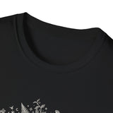 Surreal Celestial Shirt, Eclipse Wreath Illusion Art Tee, Moon Phase Tee, Mystical Witchy Gift