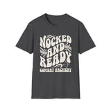 Nocked and Ready Shirt, Funny Combat Archery Shirt, Archery Gift, Archer Tee, Combat Archery Gift