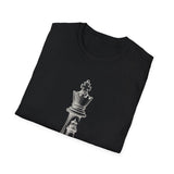 Surreal Chess Club Shirt, King to Lighthouse Illusion Art Tee, Chess Player Gift, Chess Tee, Chess Lover Gift