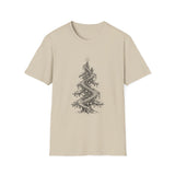 Surreal Christmas Shirt, Christmas Tree Staircase Illusion Art Tee, Christmas Gift, Winter Holiday Tee