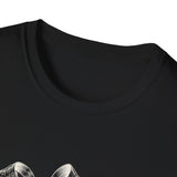 Surreal Christmas Shirt, Gift Box Forest Door Illusion Art Tee, Christmas Gift, Winter Holiday Tee